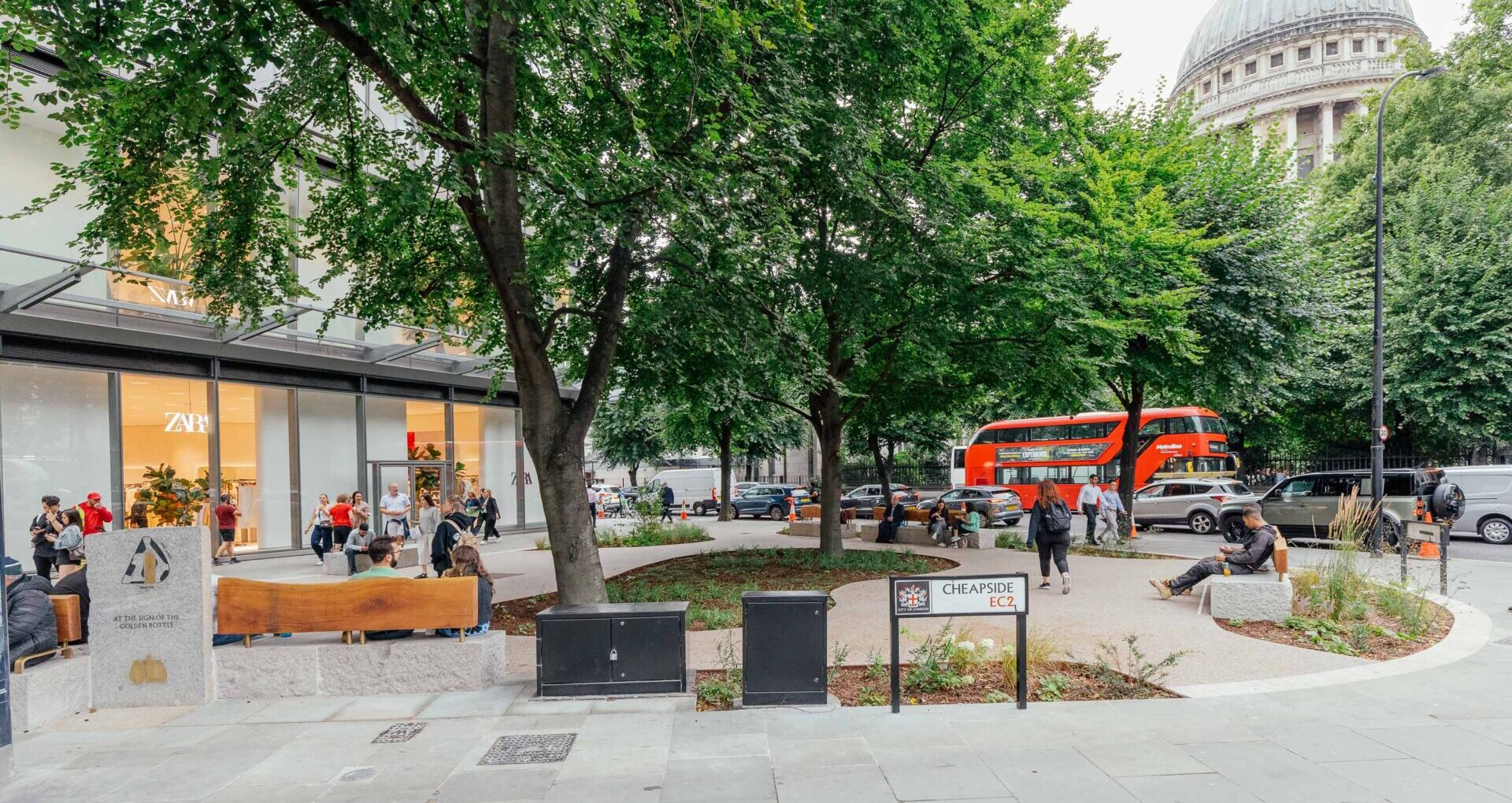 City of London Corporation opens new public garden at junction of ...
