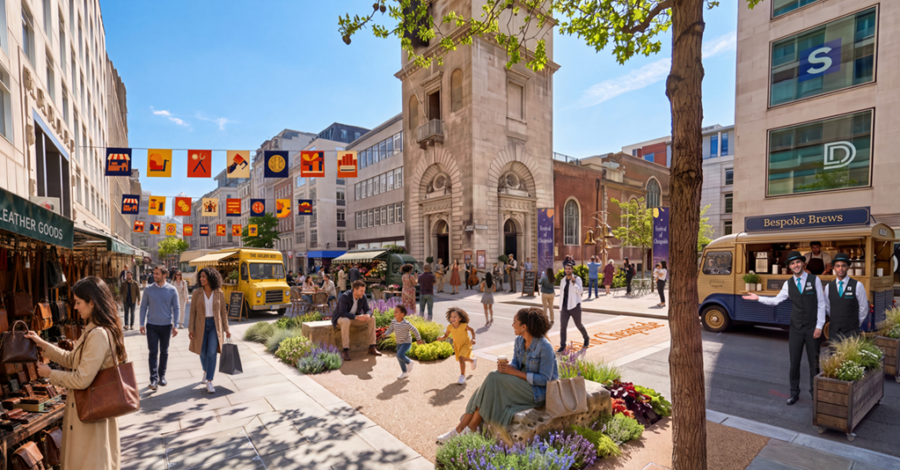 Cheapside Business Alliance launches new Vision & Strategy for the future of Cheapside’s public realm